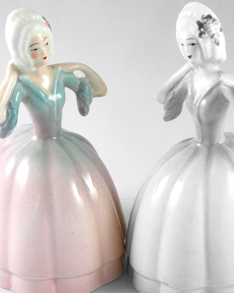 £65.00 :: Pink Napkin Ring. Carlton Ware Napkin Ring Victorian Lady