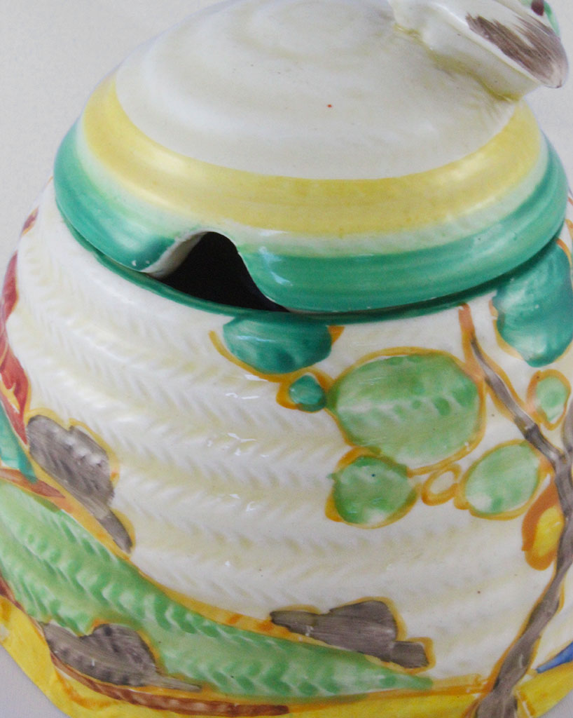 £495.0 ::  Clarice Cliff ‘Secrets’ Honeypot